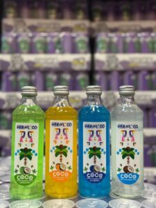 هرمود شیشه با تیکه نارگیل