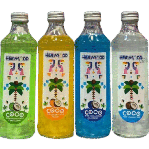 هرمود شیشه با تیکه نارگیل